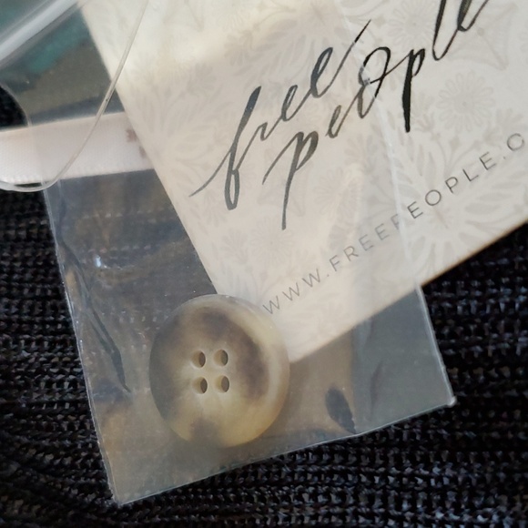 Free People Black Button-Up Top - Picture 11 of 16